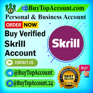Buy Full Verified Accounts (PVA & Cheap) 14 Buy Verified Skrill Accounts